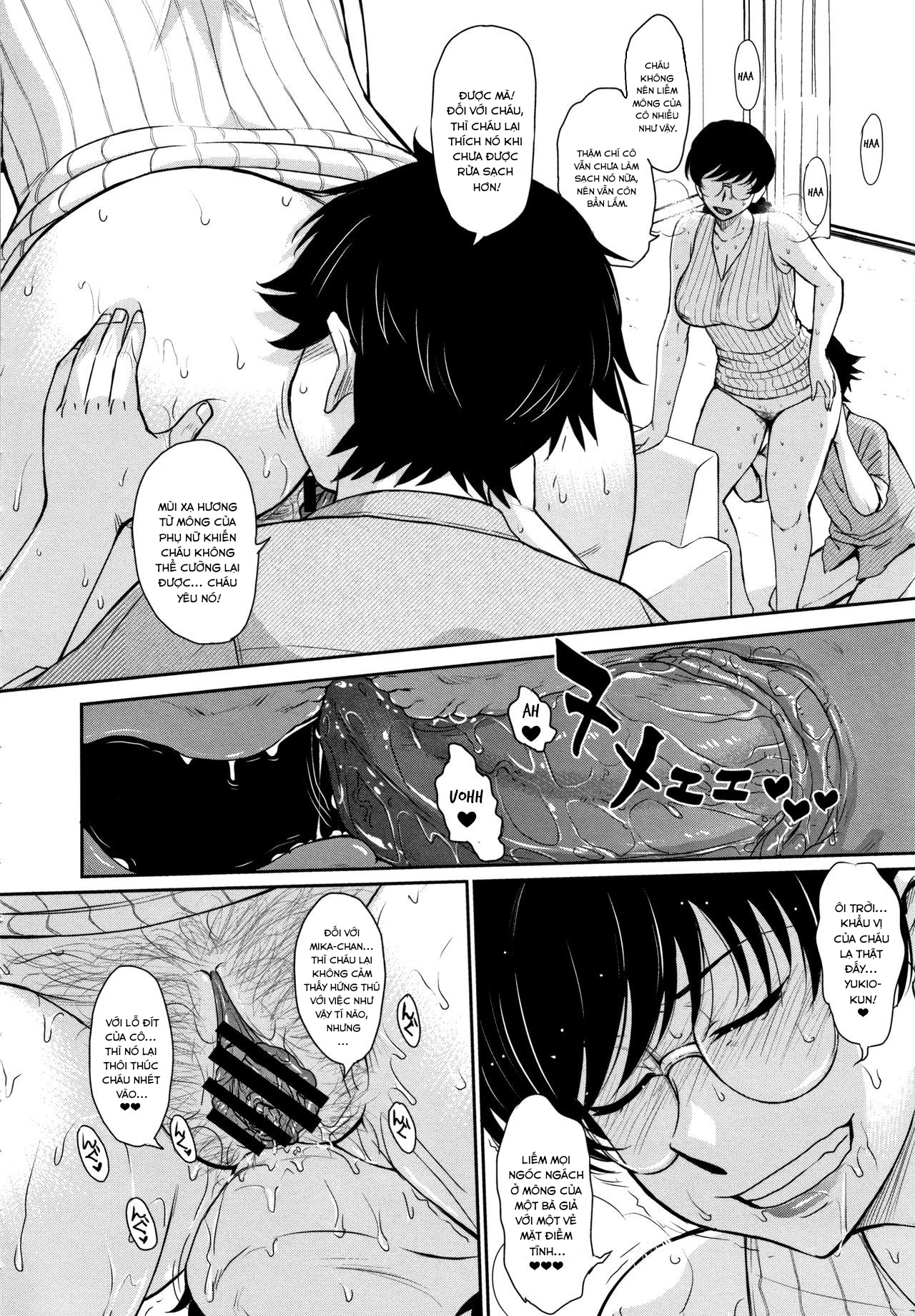 Đọc truyện hentai Vụ việc về bạn trai của con gái tôi cầu xin tôi trong nước mắt - Chap 2