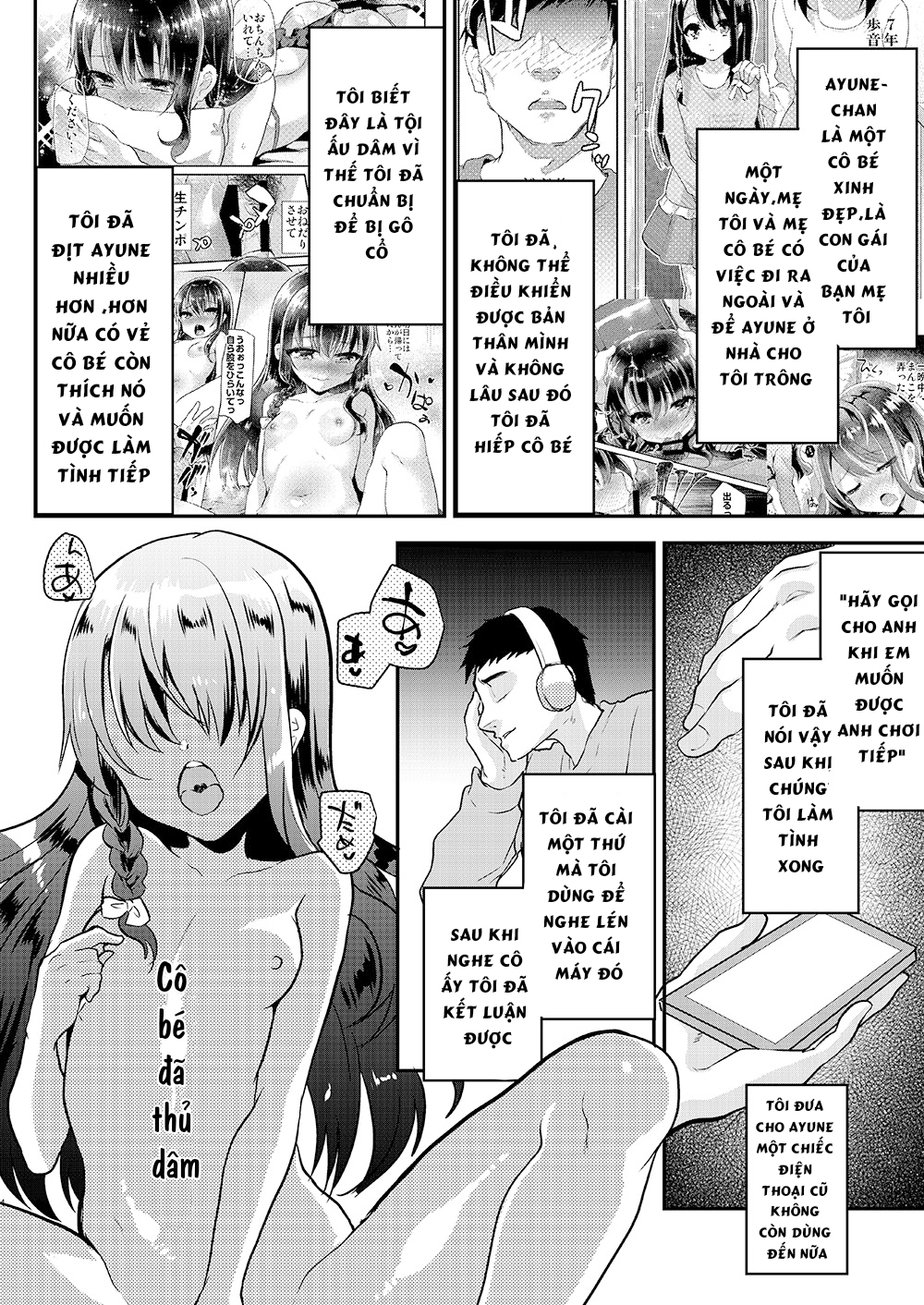 Đọc truyện hentai Tuổi thơ của Ayune - Chap 2