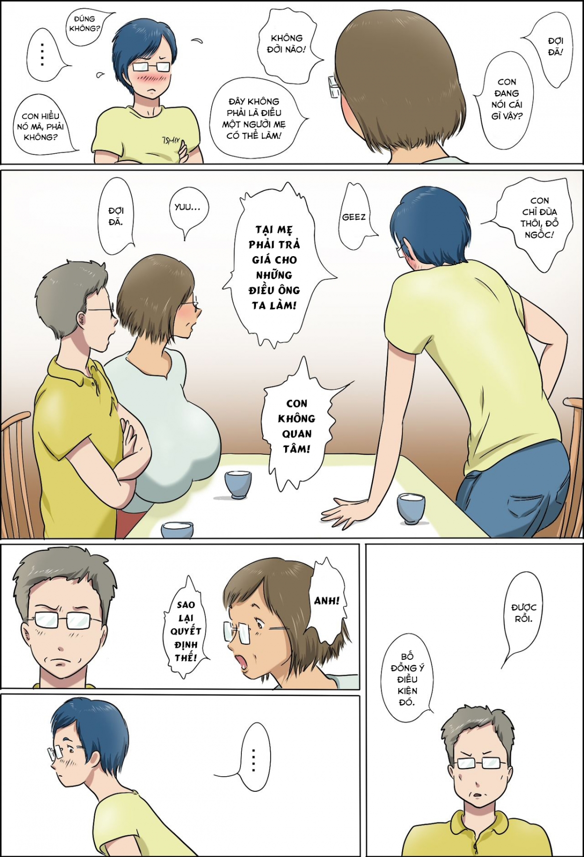 Đọc truyện hentai Haha To Musuko No Kazoku Seikatsu - Chap 1