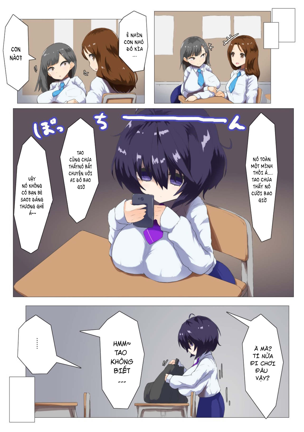 Đọc truyện hentai Kurai Mutsumi wa Ecchi Shitai - Oneshot