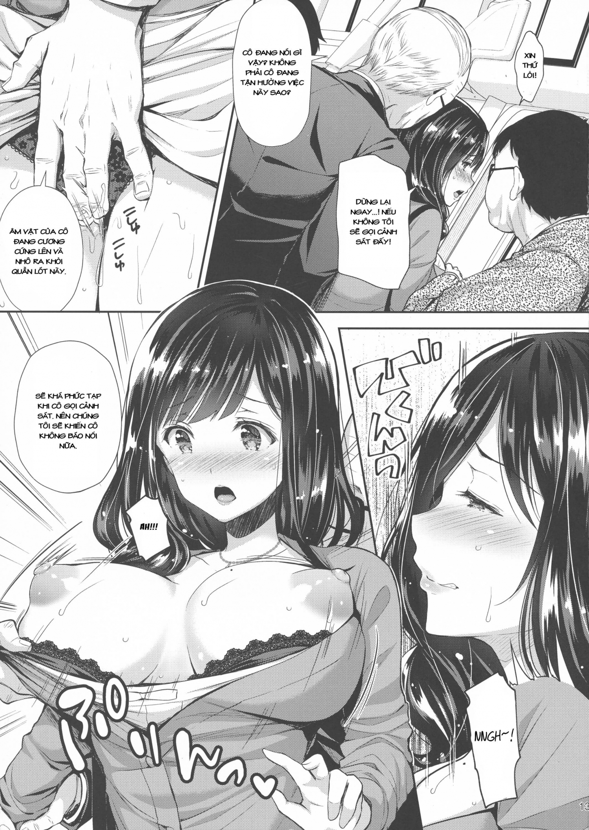 Đọc truyện hentai Kẻ quấy rối vô liêm sỉ - Chap 3