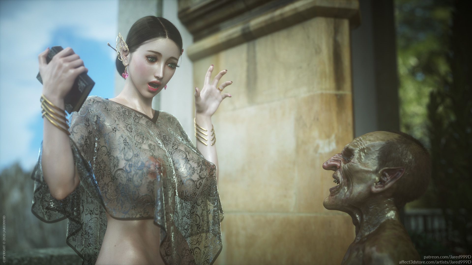 Đọc truyện hentai Elf Slave Chapter 6: Love & Lust
