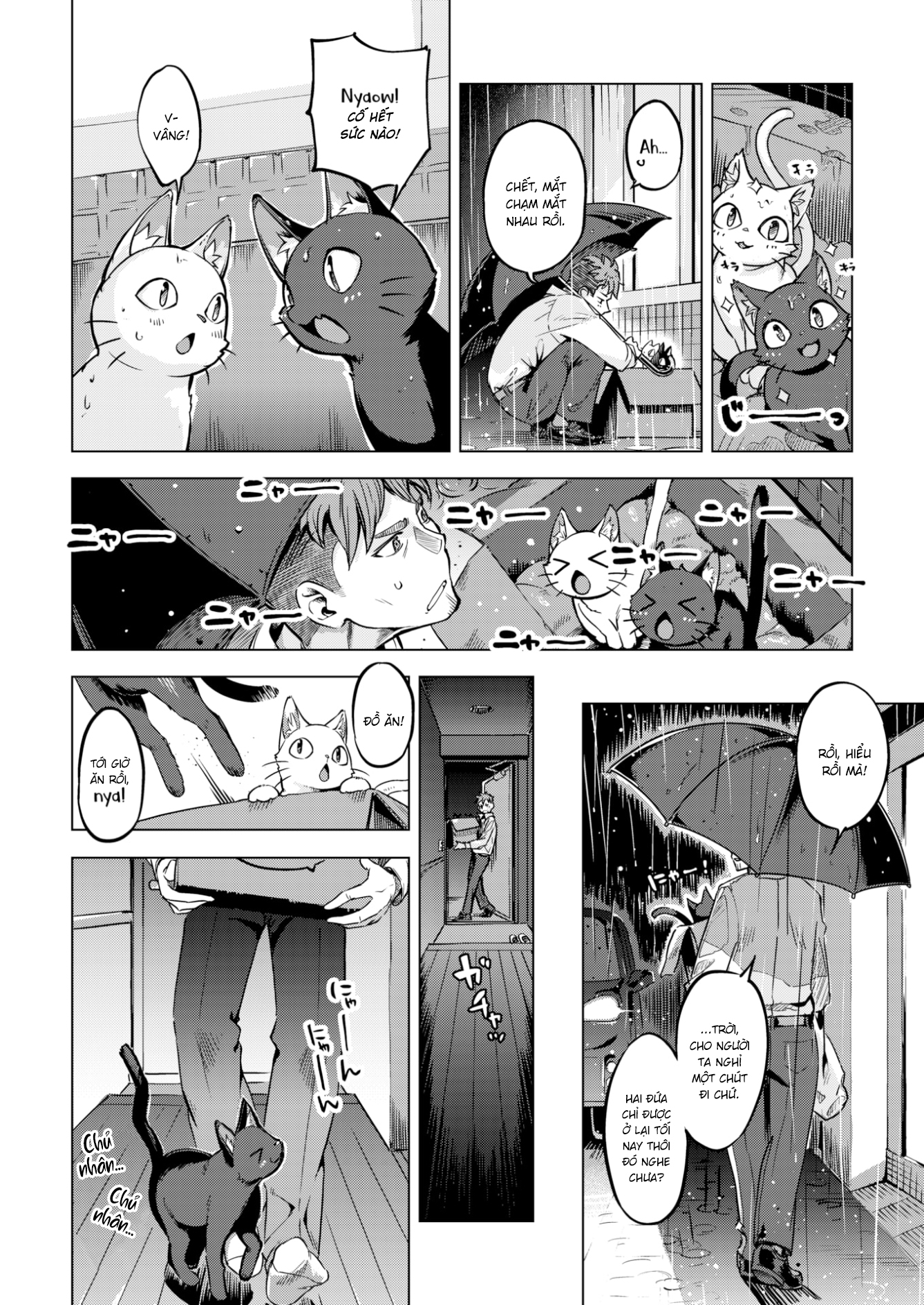 Đọc truyện hentai Hai Bé Mèo Lang Thang - Chap 1