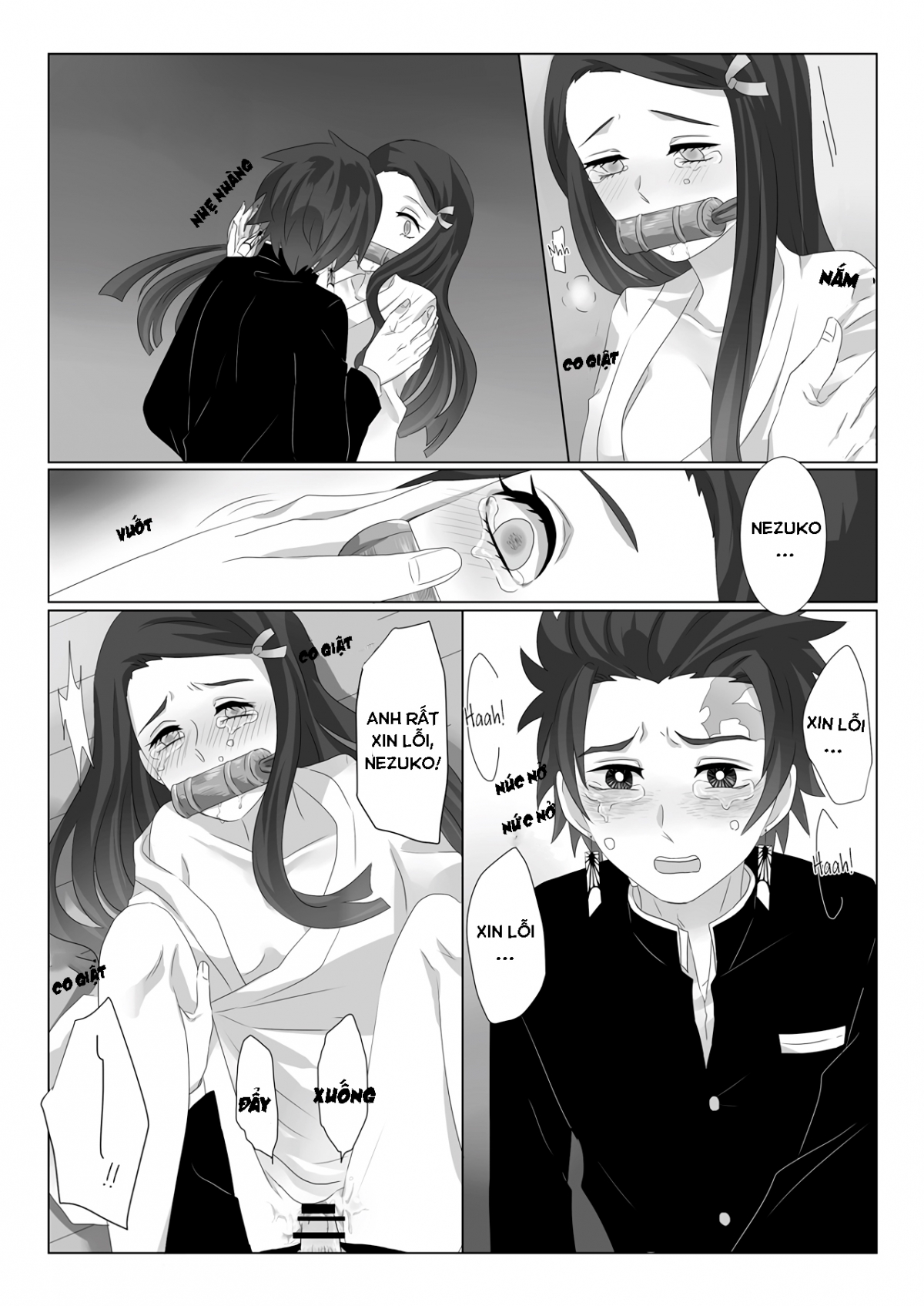 Đọc truyện hentai Tanjiro X Nezuko (Kimetsu no Yaiba) - Oneshot