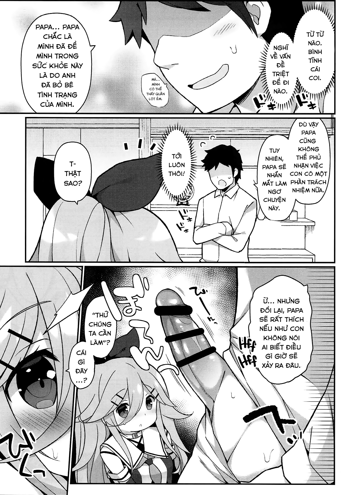 Đọc truyện hentai Hãy làm y tá để chữa trị cho Papa nào! - Oneshot