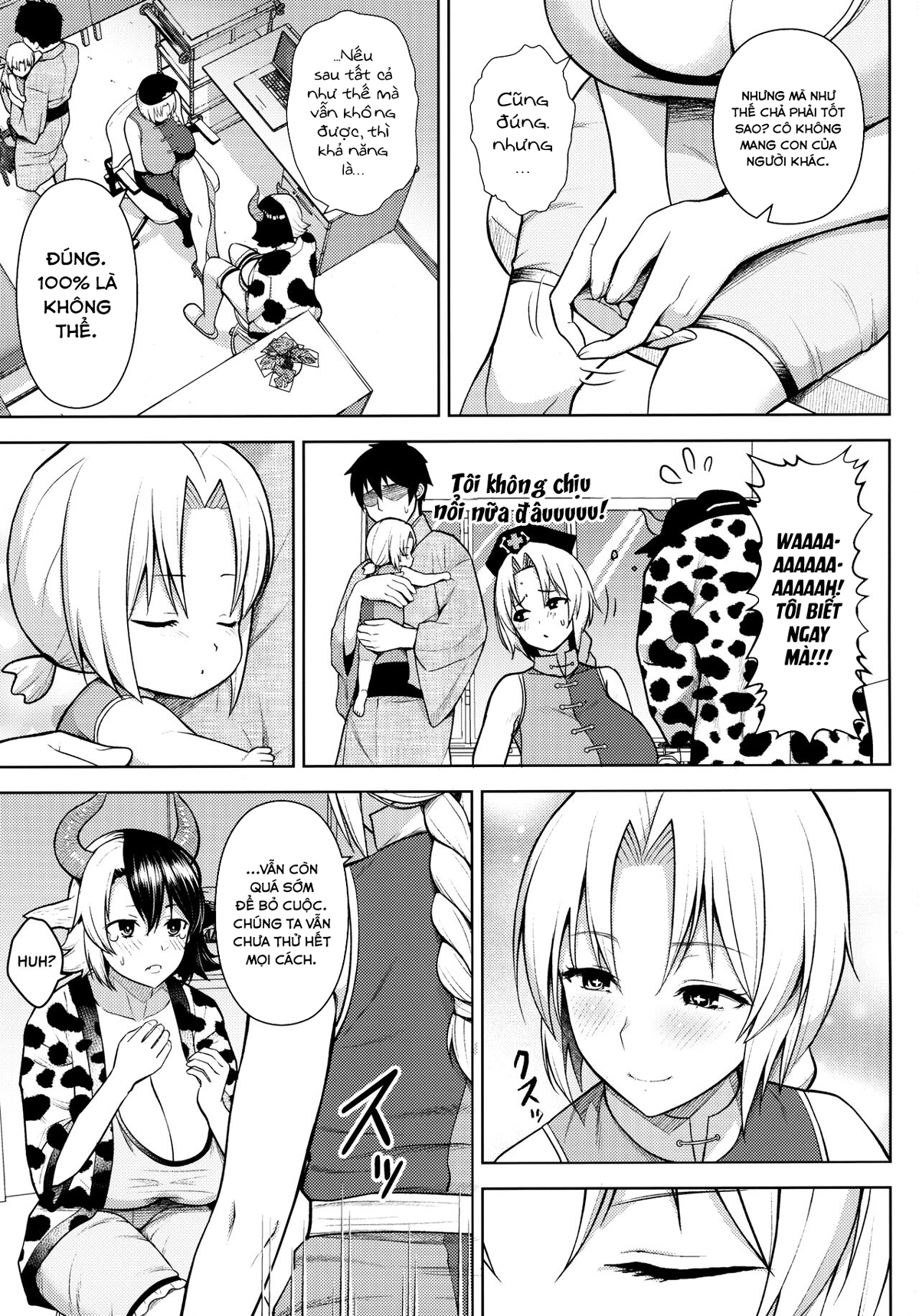 Đọc truyện hentai Đó là lỗi của cô khi có bộ ngực quá lớn! - Chap 4