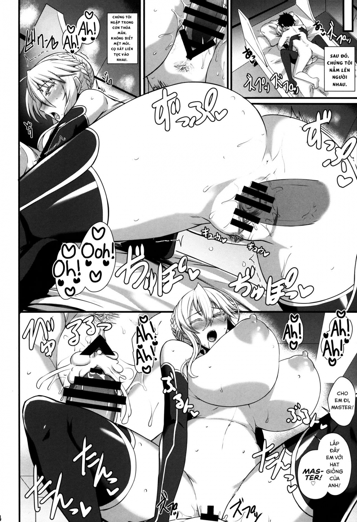 Đọc truyện hentai Vua của các hiệp sĩ. - Chap 1 [Ngọt ngào và dâm đãng]