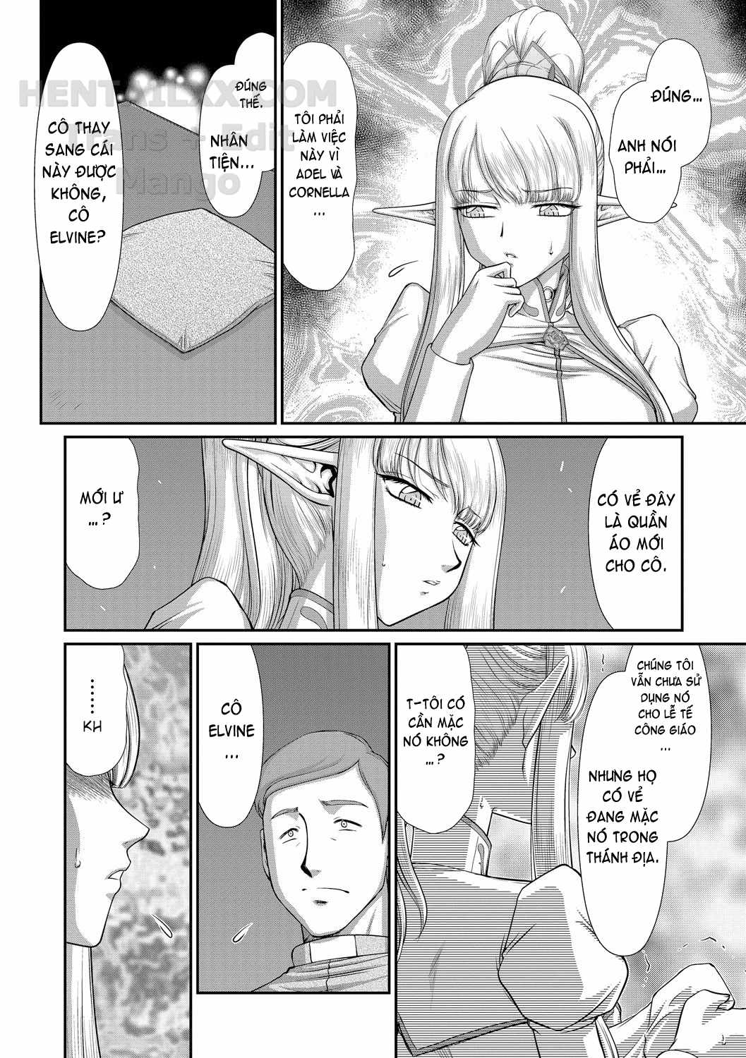 Đọc truyện hentai Inraku No Seijo Elvine - Chap 8