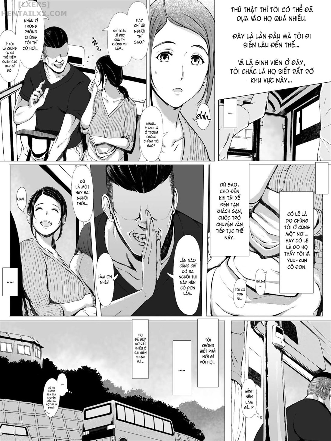 Đọc truyện hentai Hahagui Ottori Okaasan ga Toshishita Yarichin ni Nerawareru Toki - Chap 1A