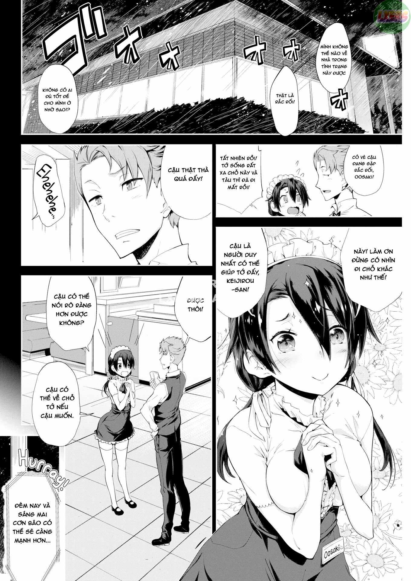 Đọc truyện hentai Mienai Tokoro De - Chap 8: Commensal Symbiosis