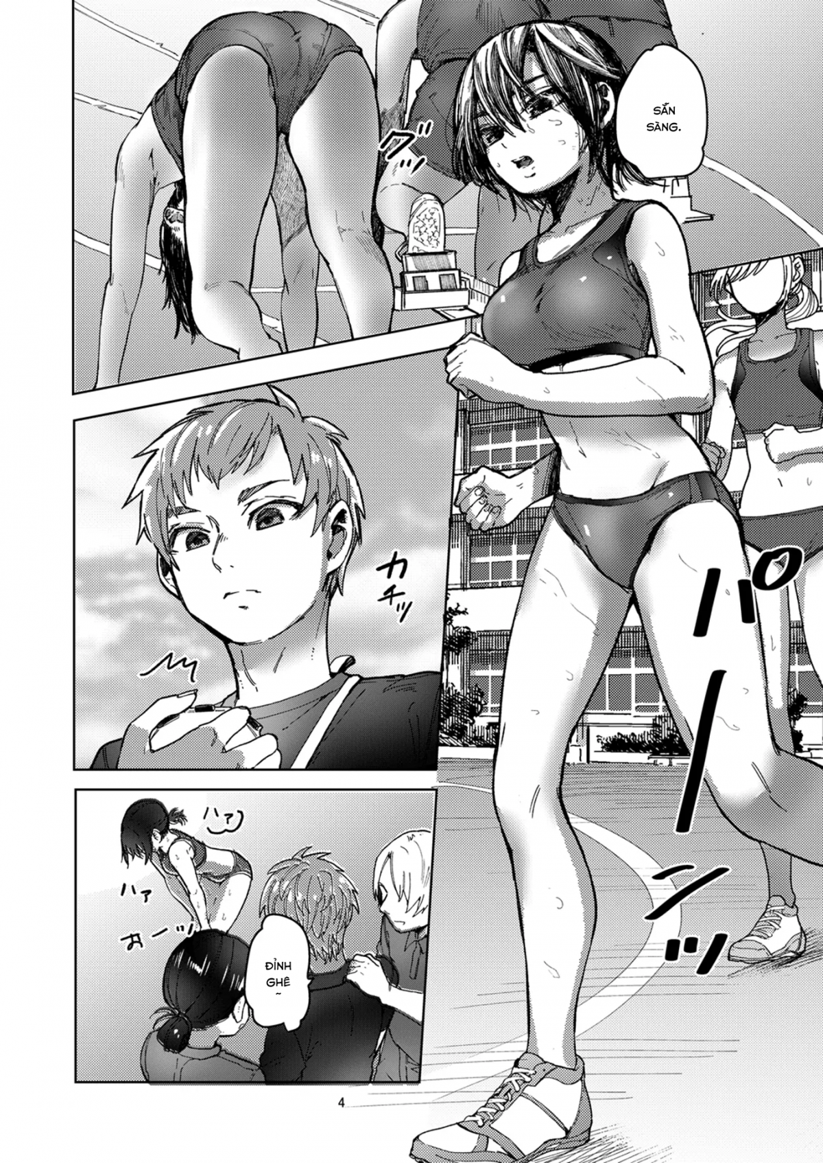 Đọc truyện hentai Rikujou Kanojo wa Cool Tokidoki Dere - Oneshot