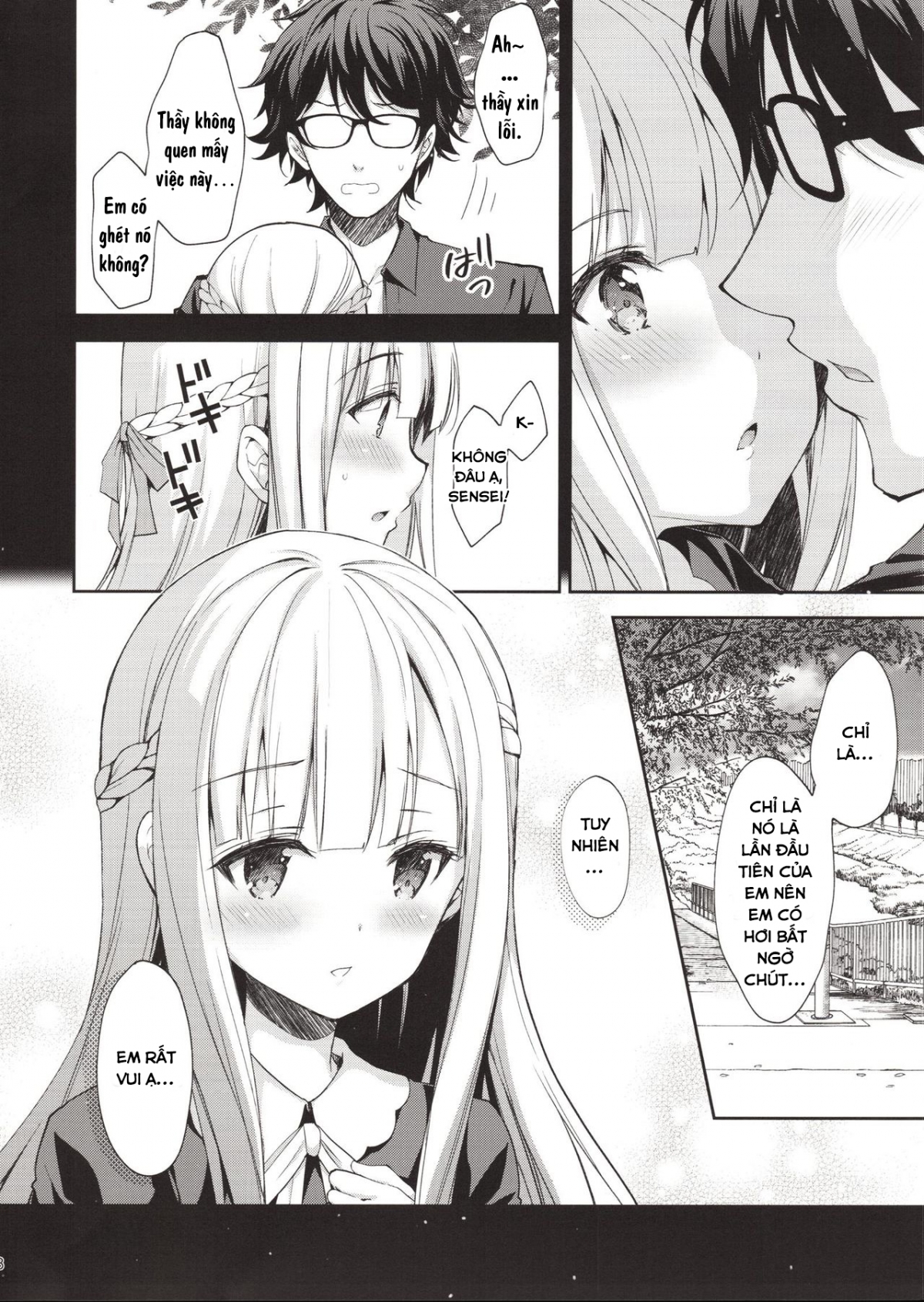 Đọc truyện hentai Indeki no Reijou - Chap 1 ~ Hoka no Kyoushi (Otoko) ni Shojo o Ubawarete...