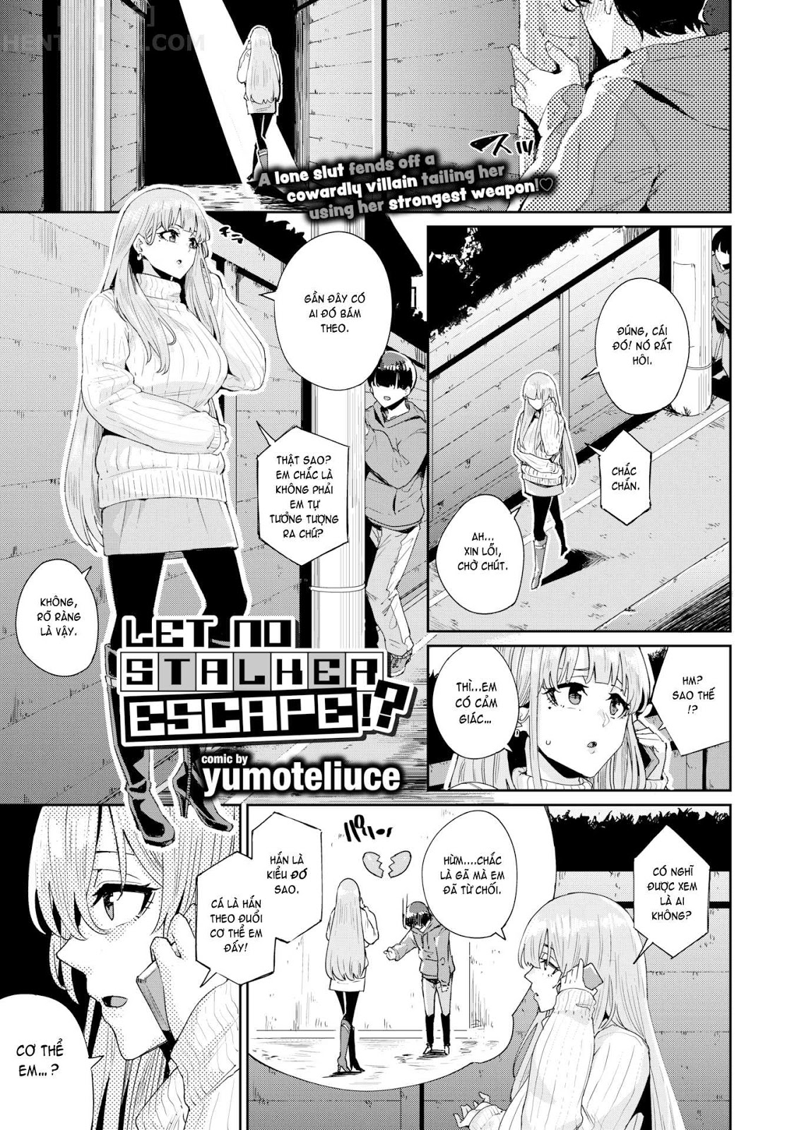 Đọc truyện hentai JK Manual - Chap 4 - Let No Stalker Escape!?