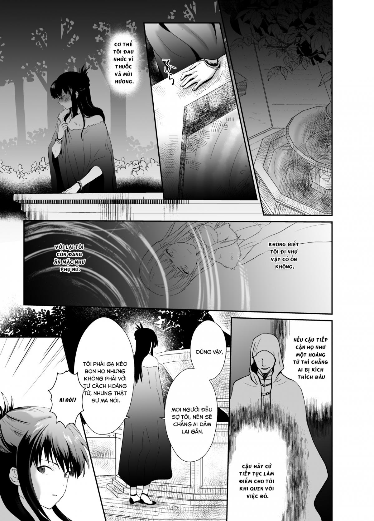 Đọc truyện hentai Kawaisou na Ouji-sama wa Warui Mahou de Oshiro no Mesu Benki ni Sarete Shimaimashita - Chap 1