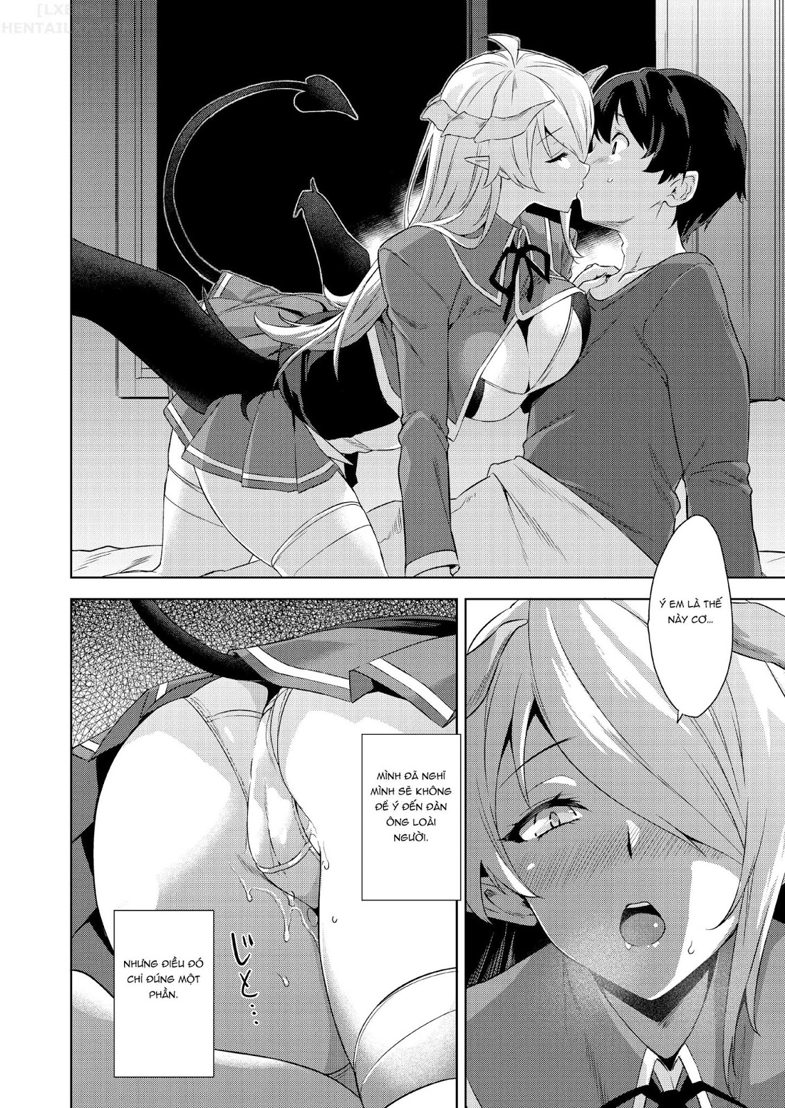 Đọc truyện hentai Akuma De JK! - Chap 4 - END