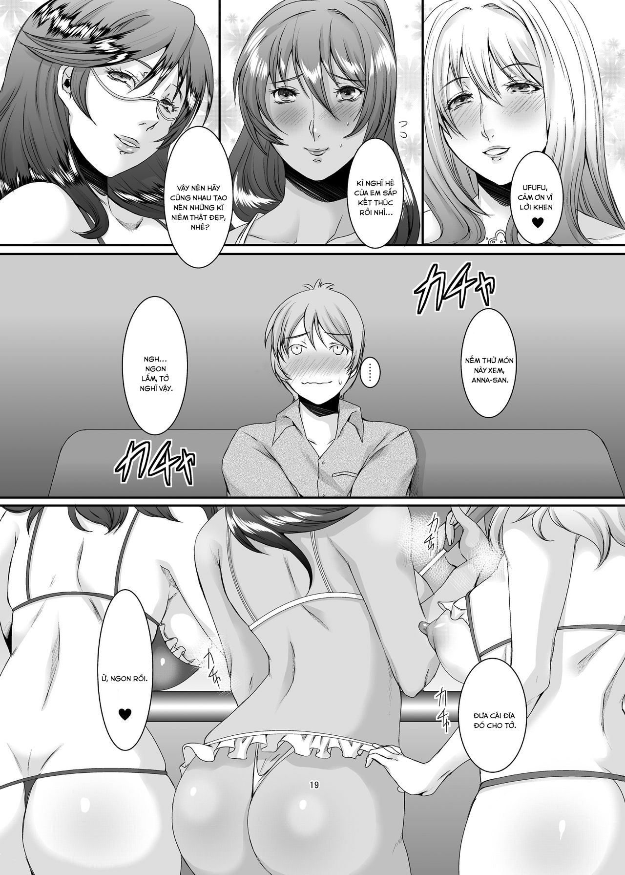 Đọc truyện hentai Oku-sama wa Moto Yariman - Chap 3