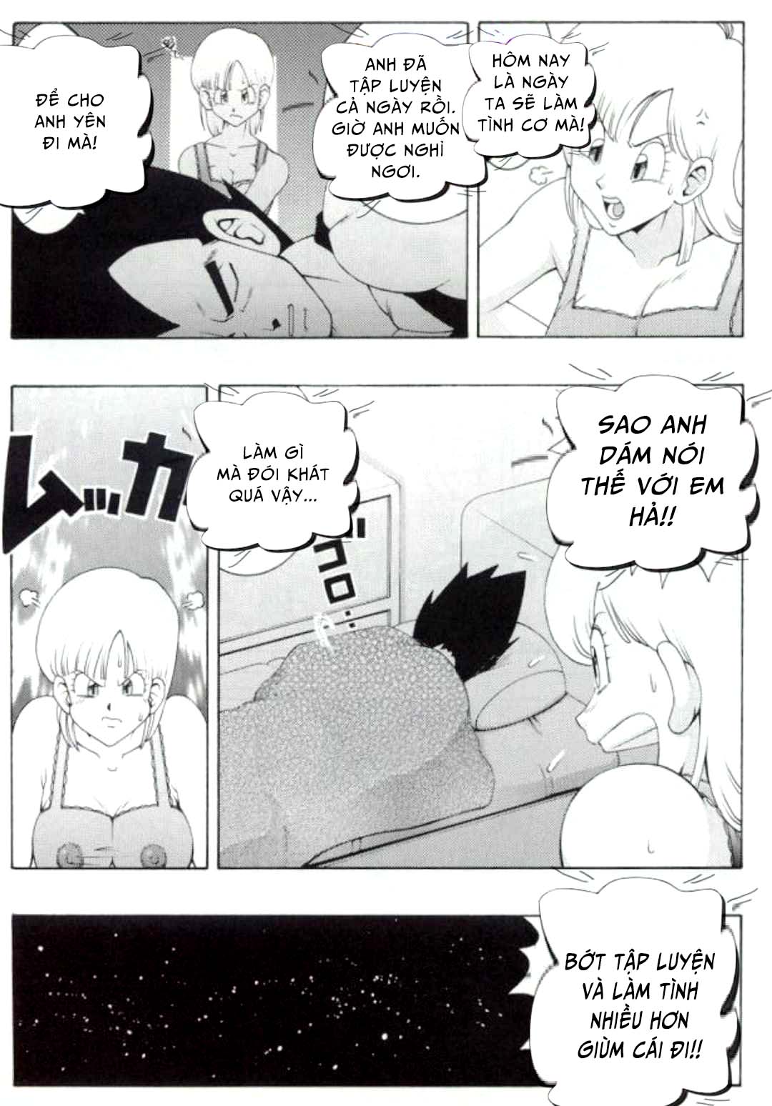 Đọc truyện hentai Vital Race (Dragon Ball Z) - Oneshot