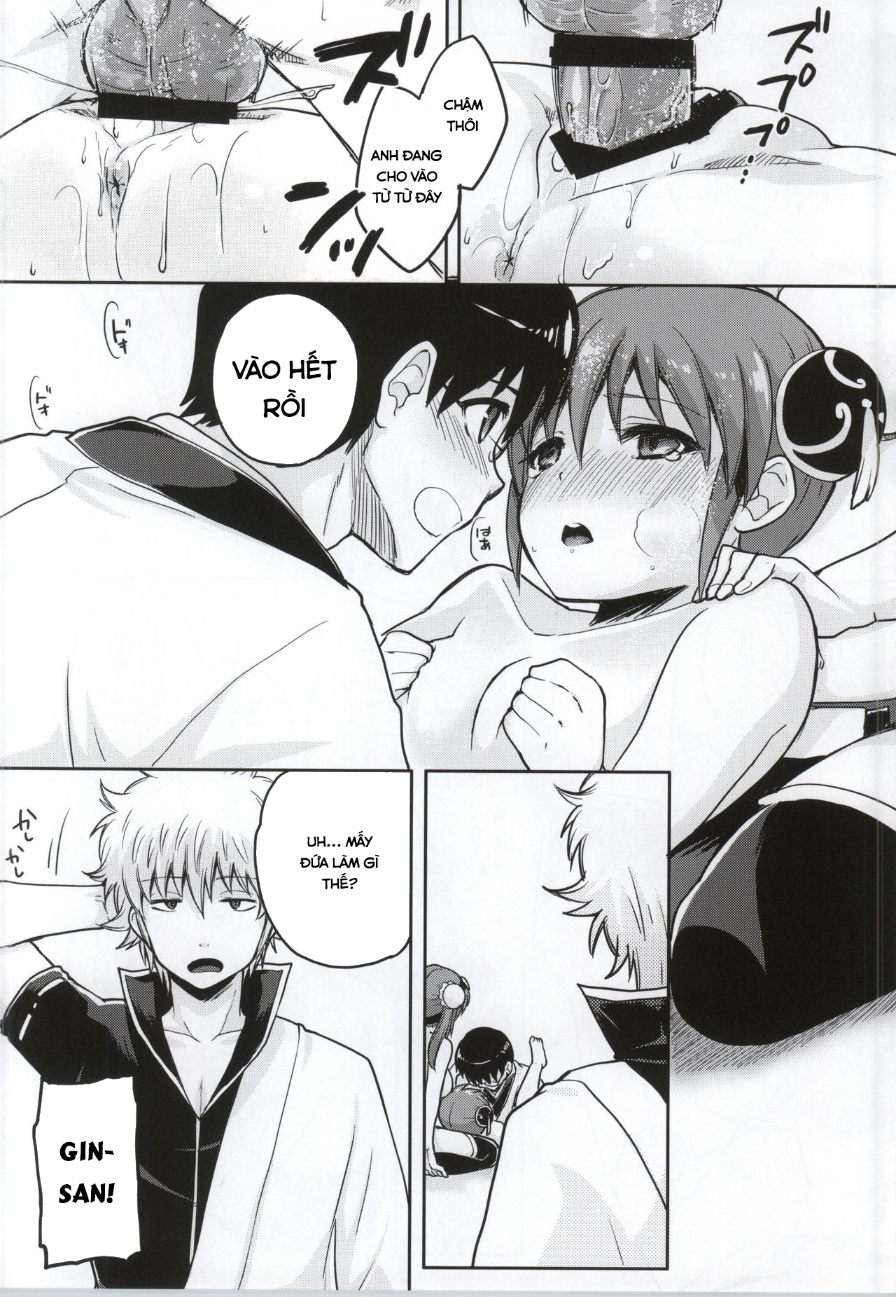 Đọc truyện hentai Yorozuya 4P - Oneshot