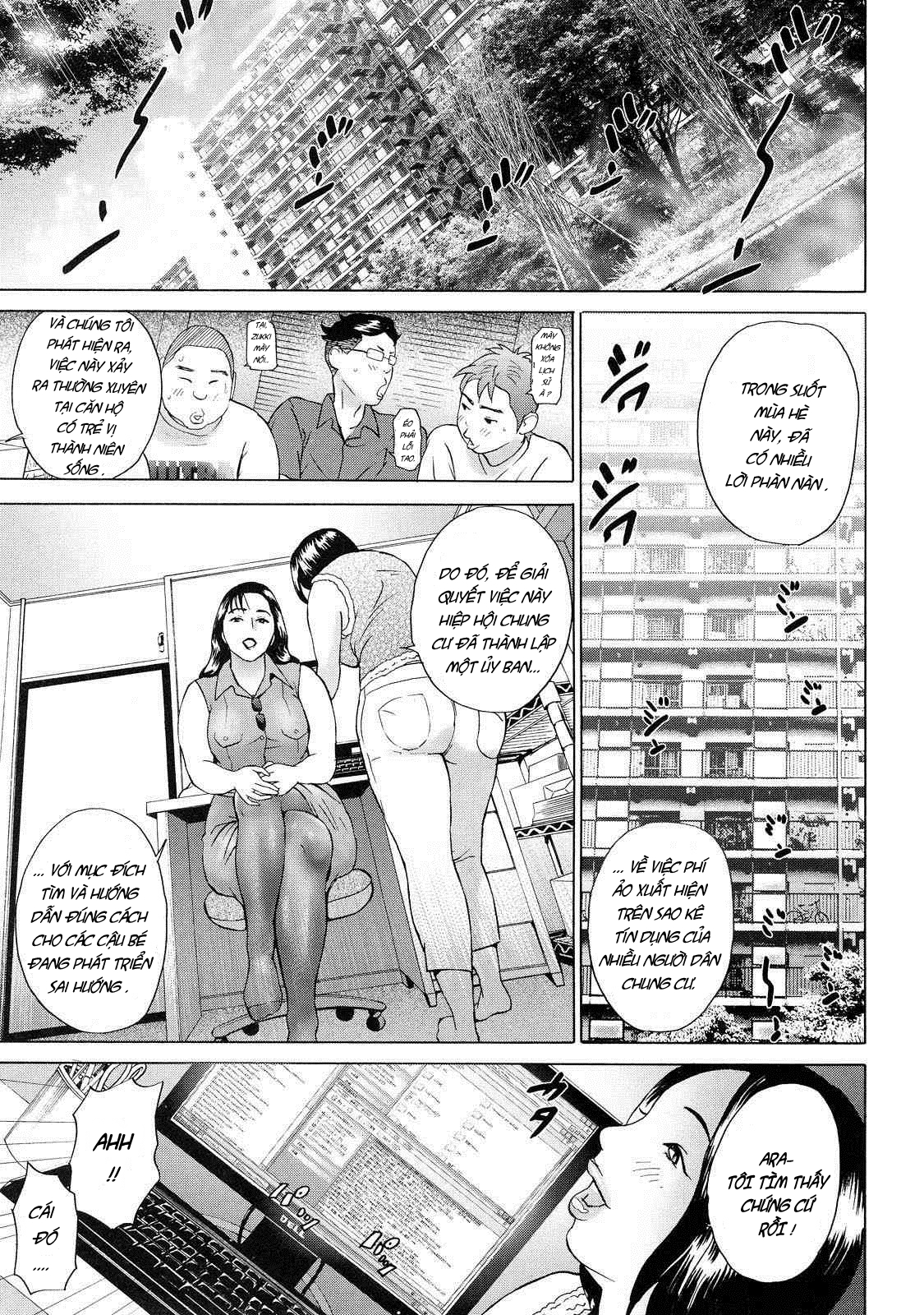 Đọc truyện hentai Chung cư của những bà vợ - Chap 2
