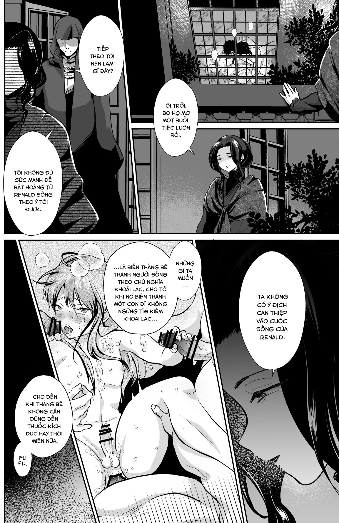 Đọc truyện hentai Kawaisou na Ouji-sama wa Warui Mahou de Oshiro no Mesu Benki ni Sarete Shimaimashita - Chap 2