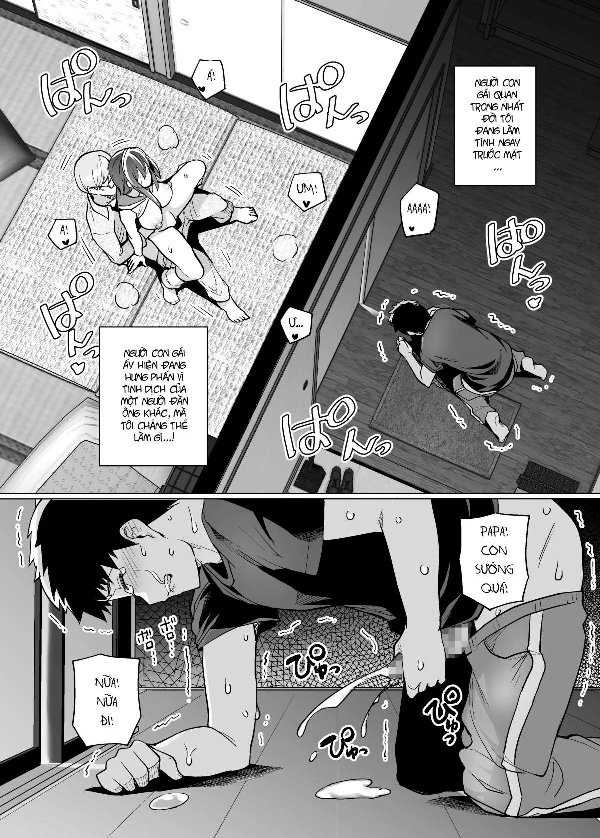 Đọc truyện hentai Ane wa Oyaji ni Dakareteru - Chap 1