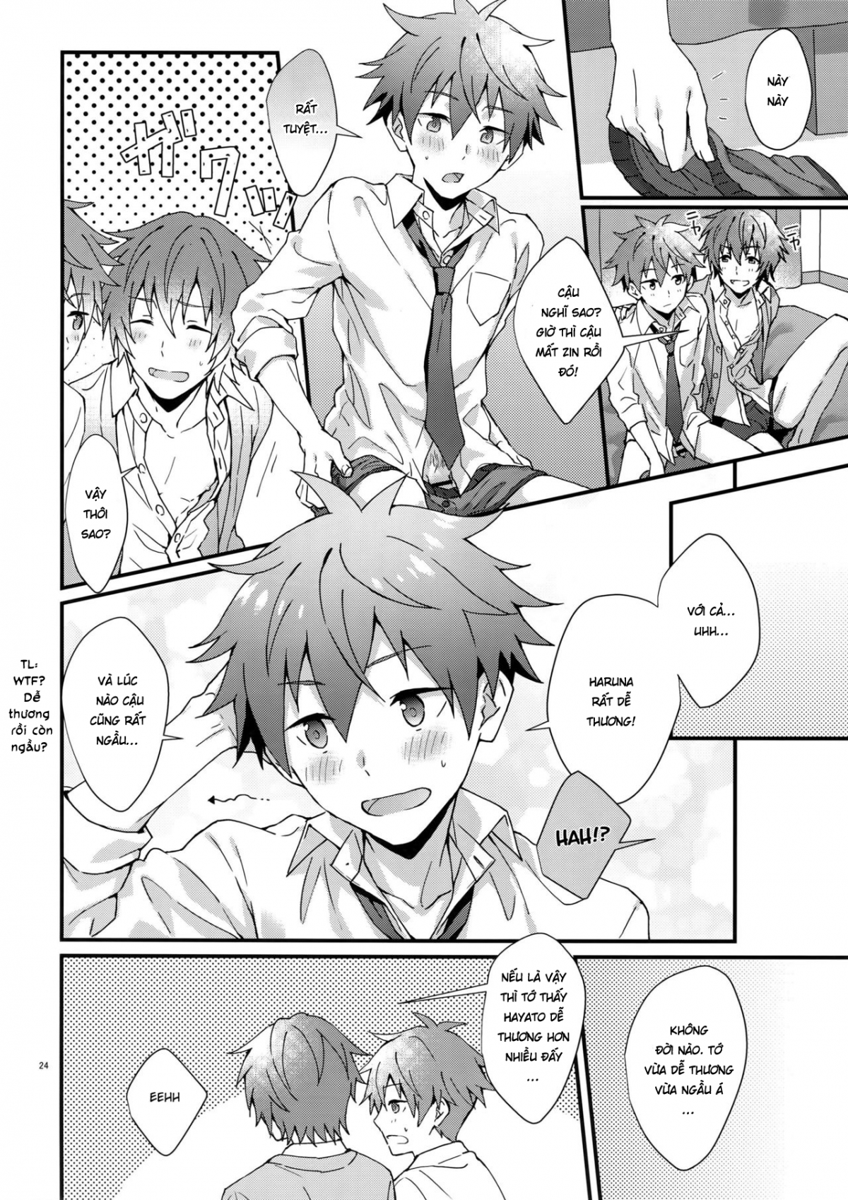 Đọc truyện hentai [Yaoi] Thoát kiếp trai tân! - Oneshot