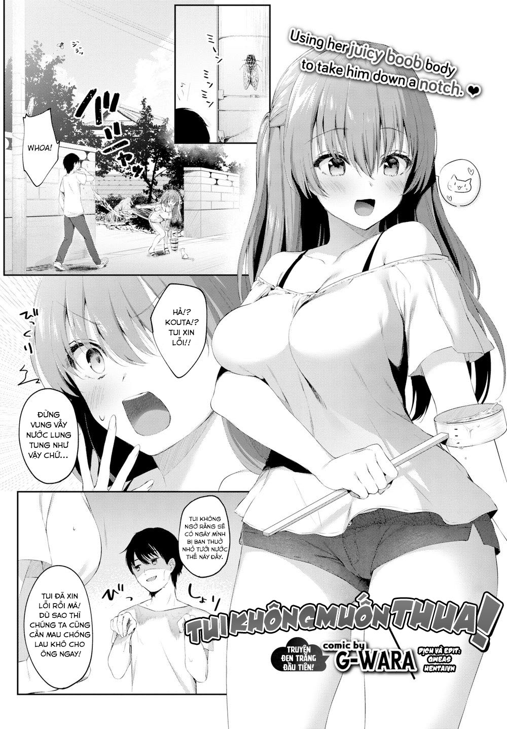 Đọc truyện hentai Tui không muốn thua ông! - Oneshot Không Che