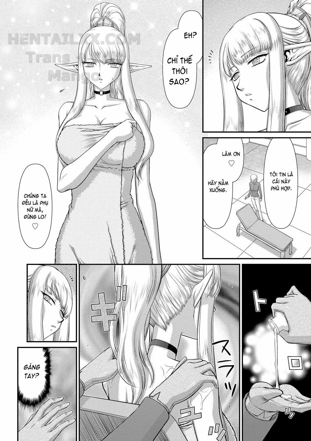 Đọc truyện hentai Inraku No Seijo Elvine - Chap 4