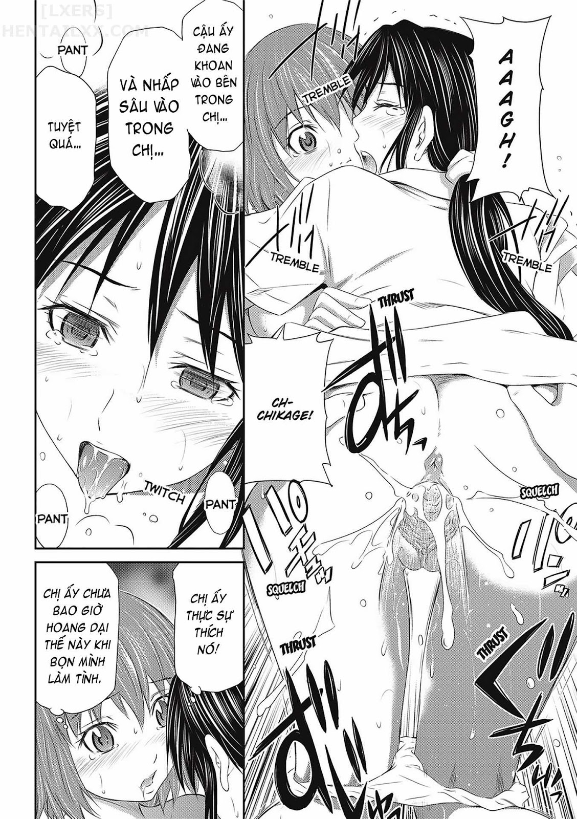 Đọc truyện hentai Peachy Triangle - Chap 1