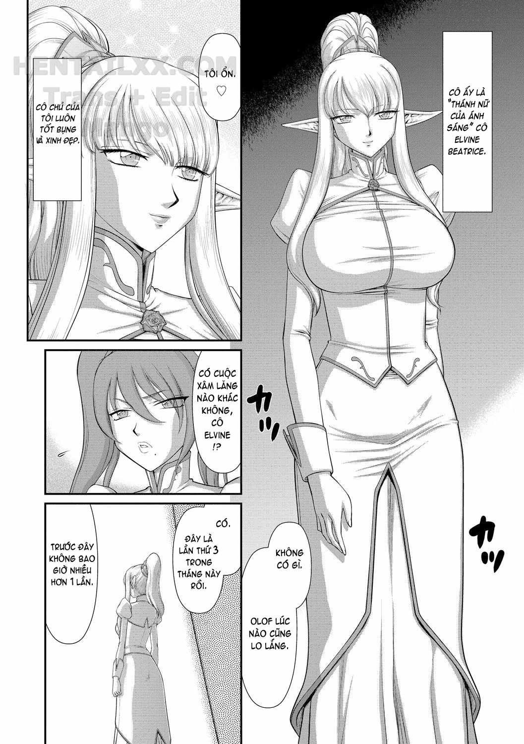 Đọc truyện hentai Inraku No Seijo Elvine - Chap 1