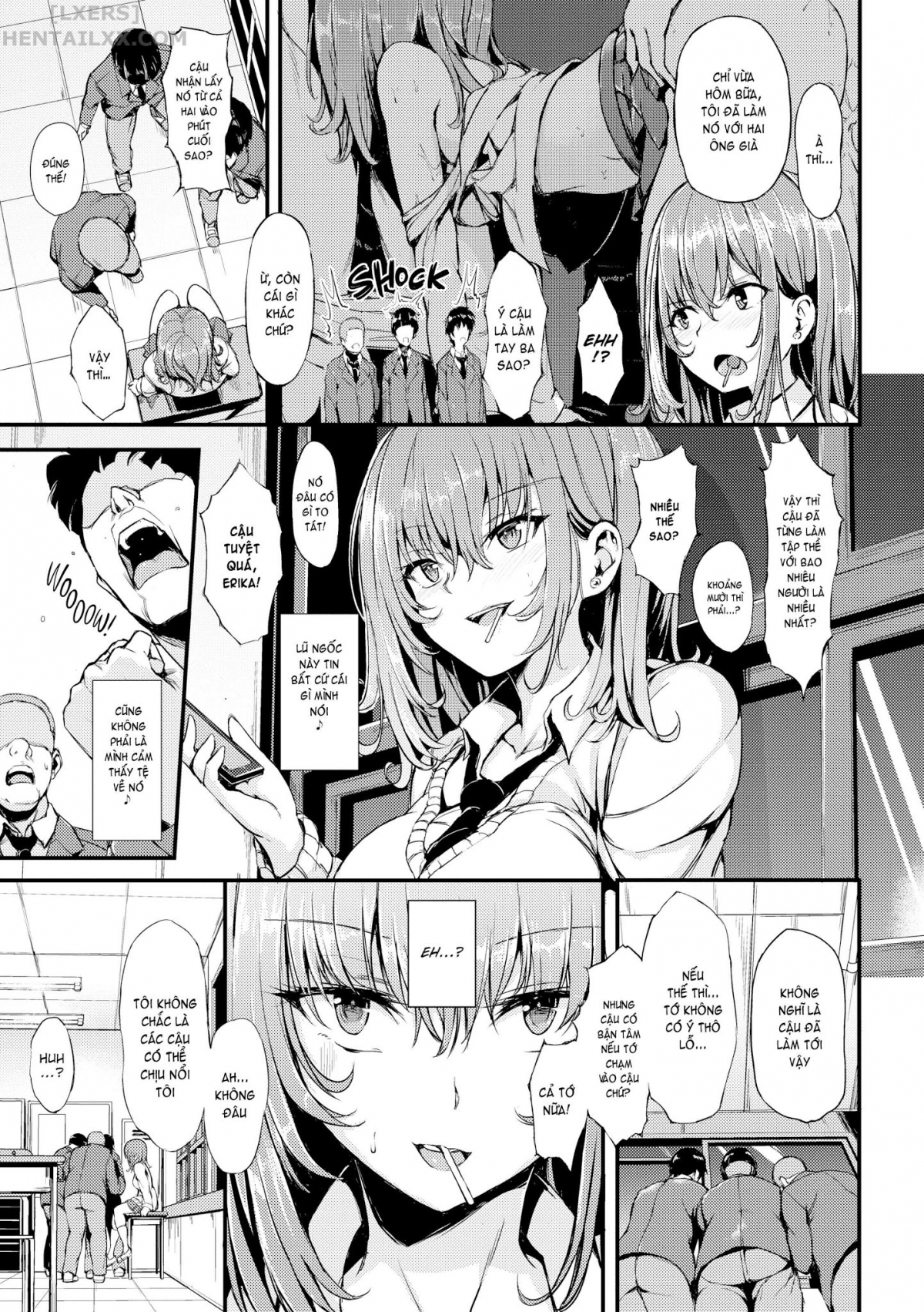 Đọc truyện hentai Lovely - Chap 8 - Im a Fake Slut Who Tried to be a Cocktease