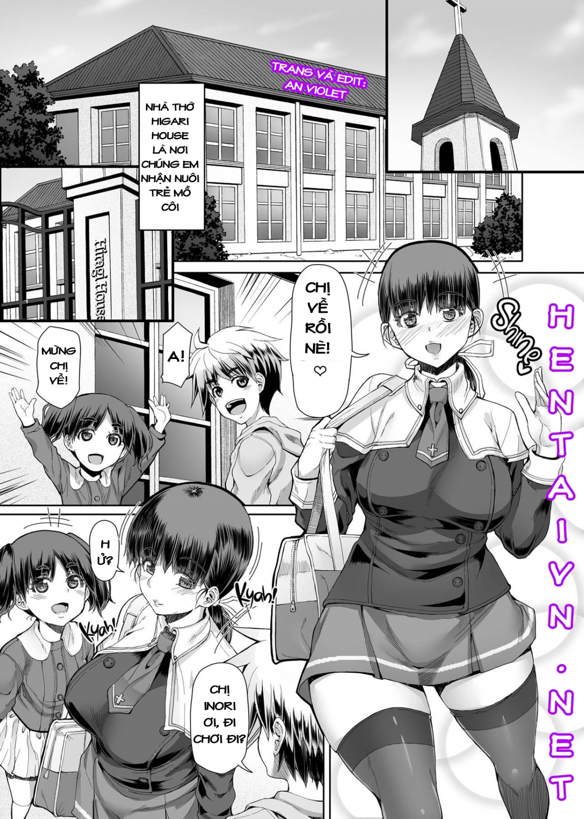 Đọc truyện hentai Một vài ghi chép về việc thủ dâm qua cửa sau của một nữ tu có cu - Chap 1