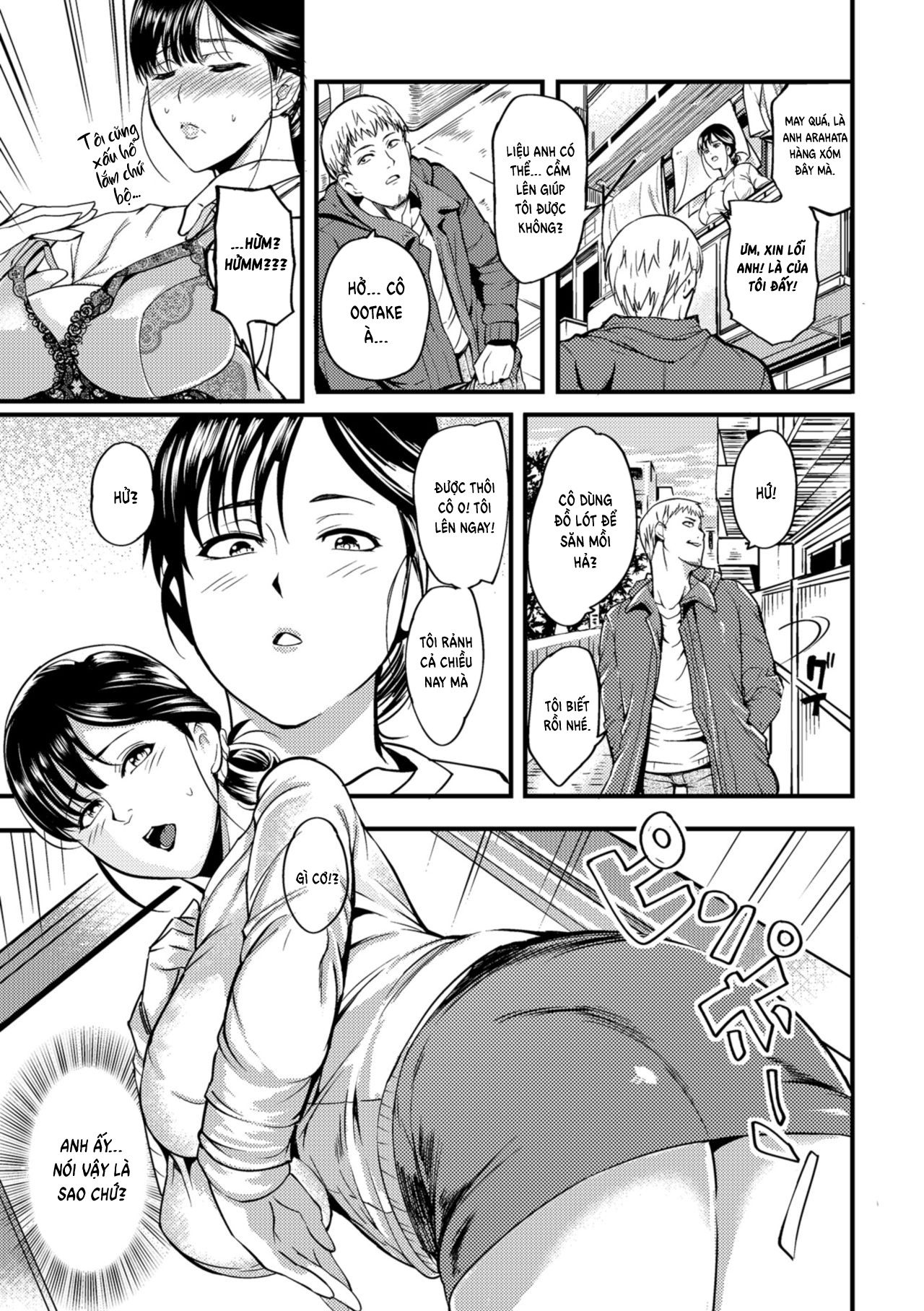 Đọc truyện hentai The Pleasure Married Women Do Not Know - Chap 3