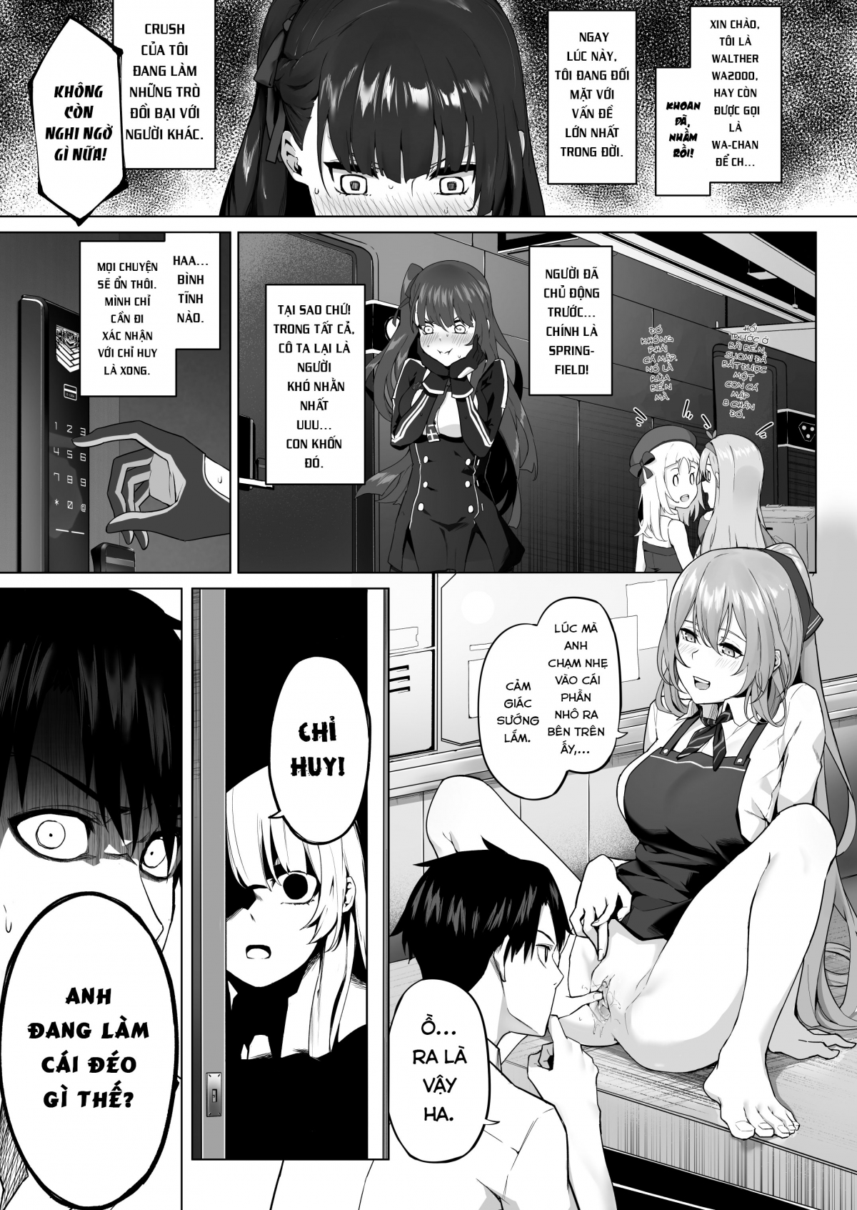 Đọc truyện hentai Field on Fire II (Girls Frontline) - Oneshot