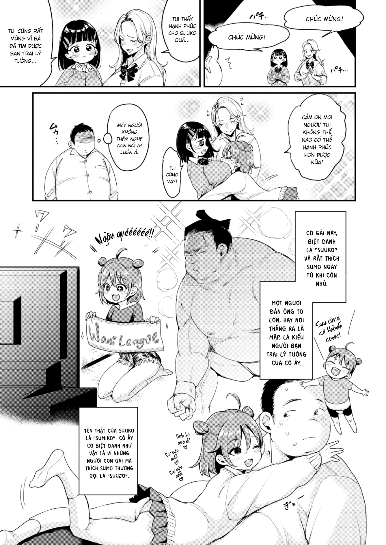 Đọc truyện hentai Tình Yêu Dành Cho Sumo ❤ - Oneshot
