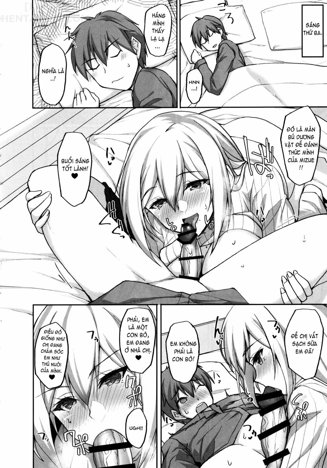 Đọc truyện hentai Ecchi Na Onee-San Wa, Suki Desu Ka? - Chap 2 - Có che | [END]