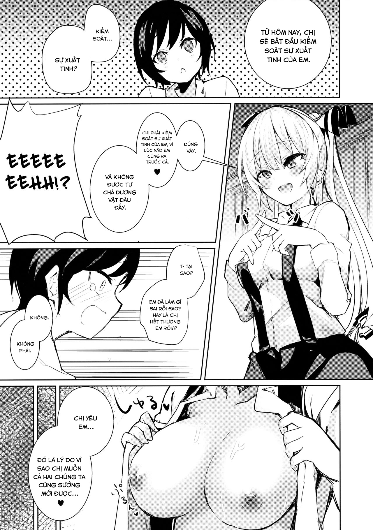 Đọc truyện hentai Chị Mokou và shota 3 (Touhou Project) - Oneshot