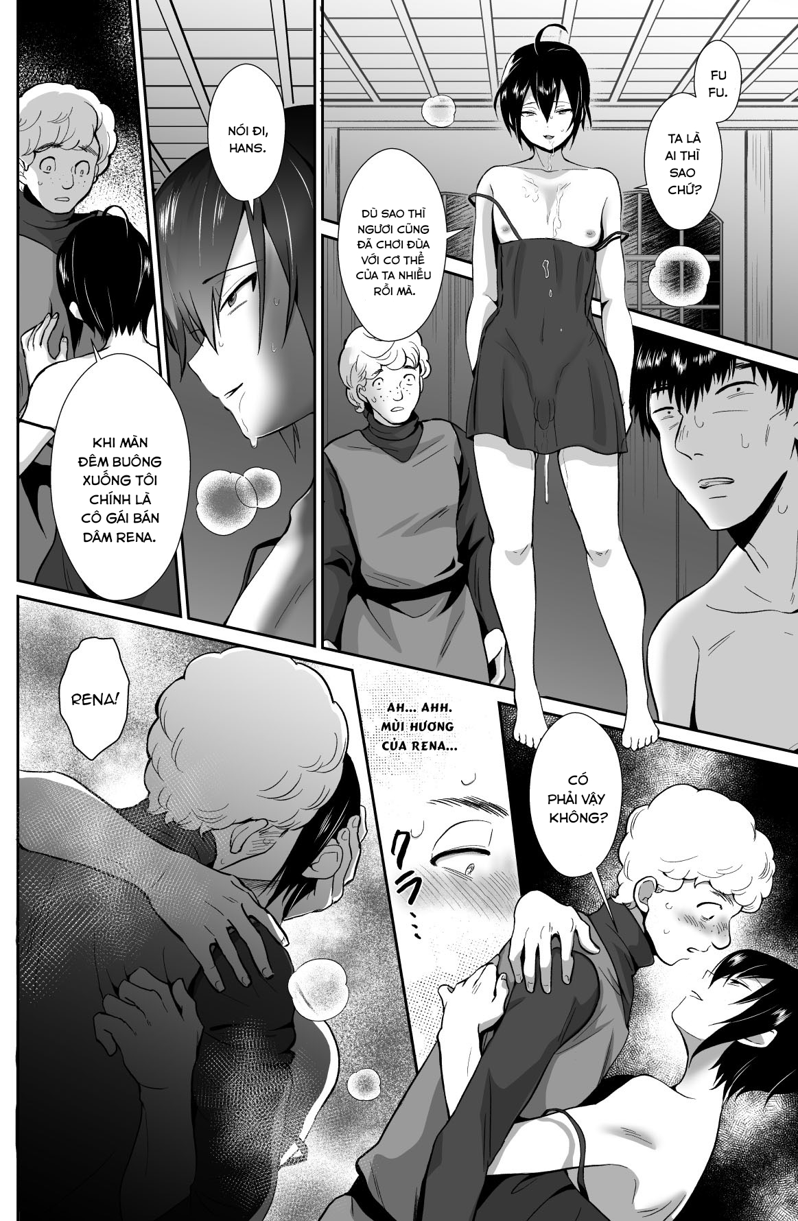 Đọc truyện hentai Kawaisou na Ouji-sama wa Warui Mahou de Oshiro no Mesu Benki ni Sarete Shimaimashita - Chap 2