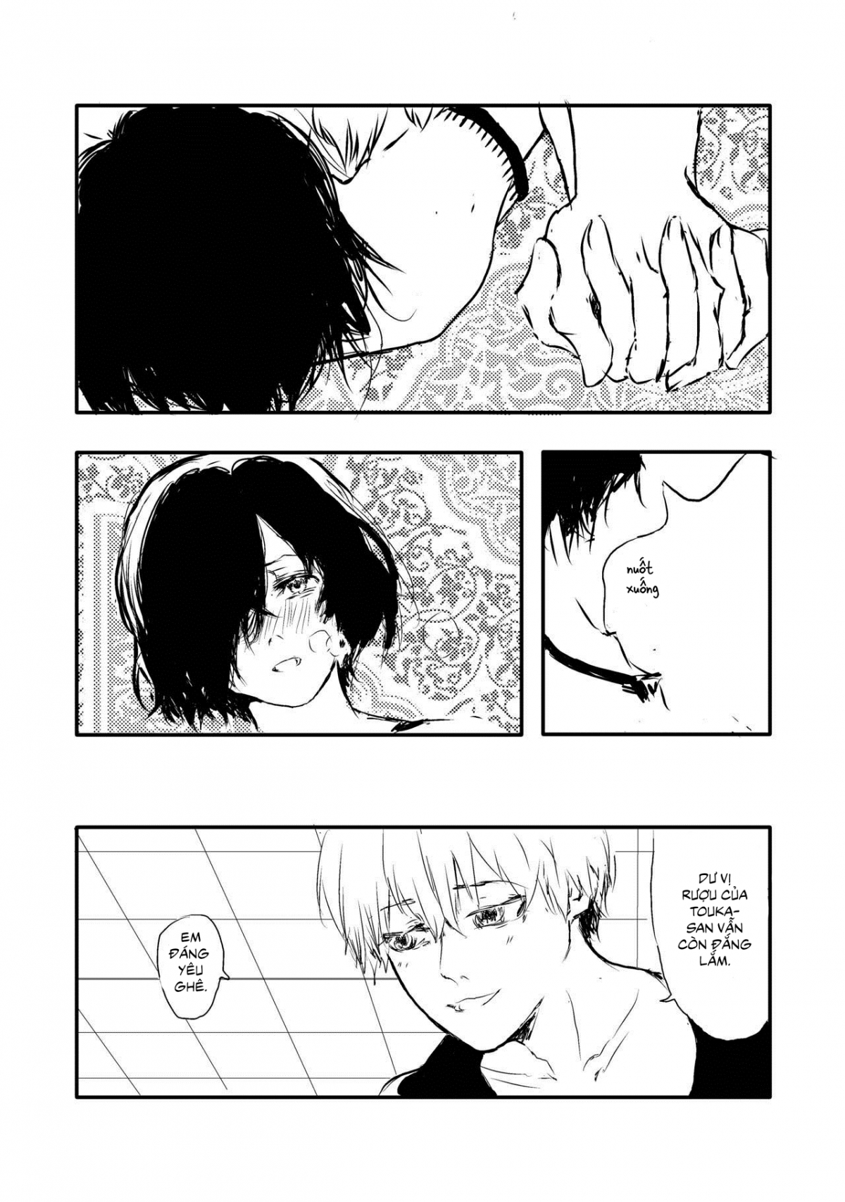 Đọc truyện hentai Hòa Quyện Và Trở Nên Một Thịt (Tokyo Ghoul) - Oneshot