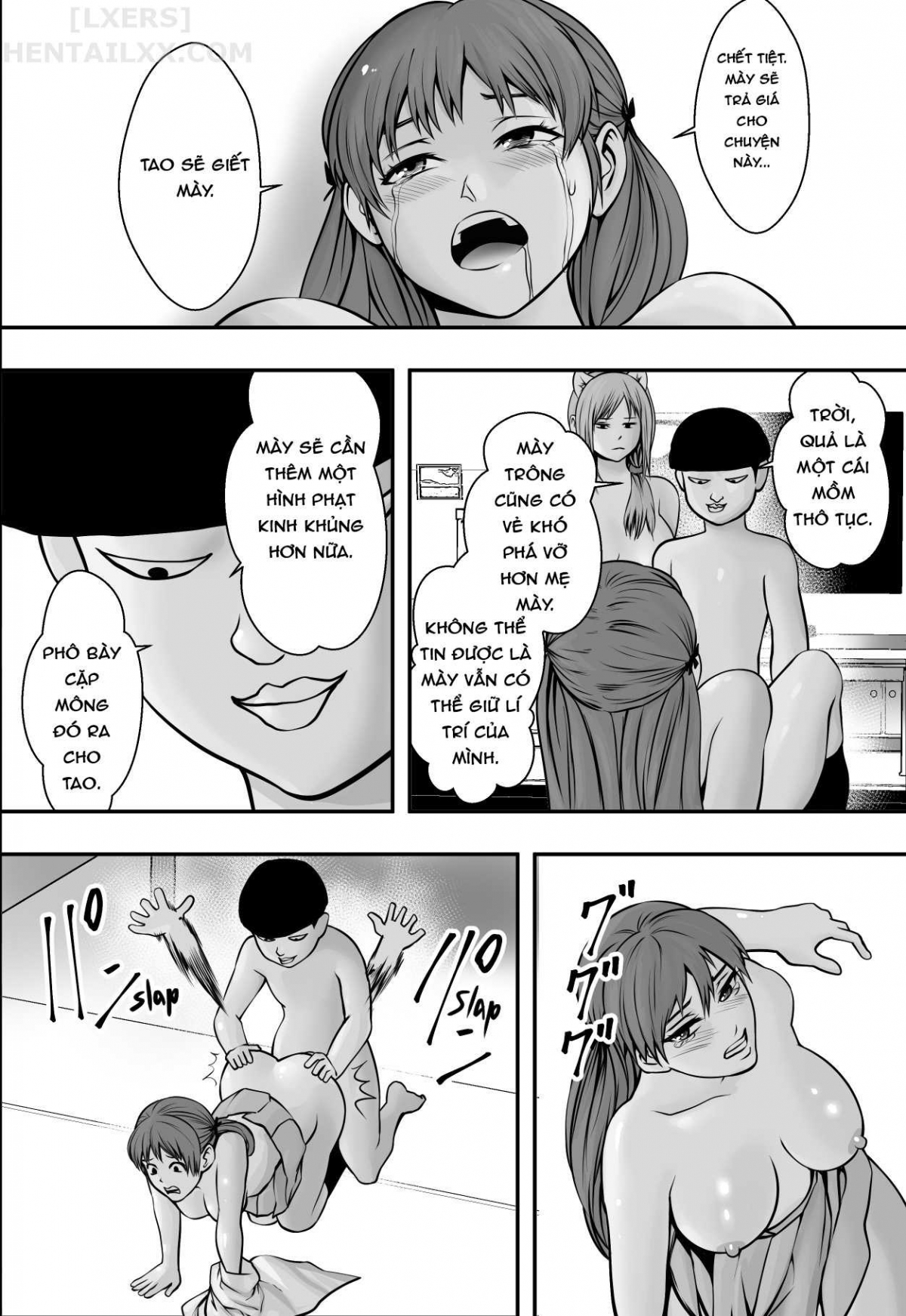 Đọc truyện hentai Mẹ thành chó, con gái thành chậu hoa. - Oneshot