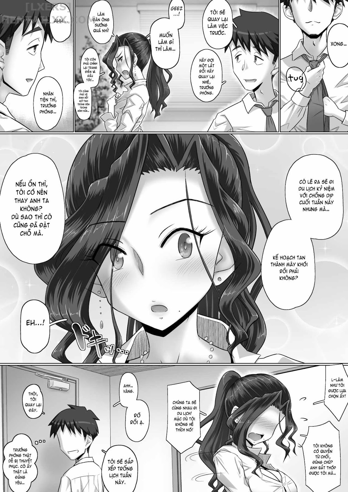 Đọc truyện hentai Ki no Tsuyoi Onna Joushi (31-sai Hitozuma) Matome - Chap 1