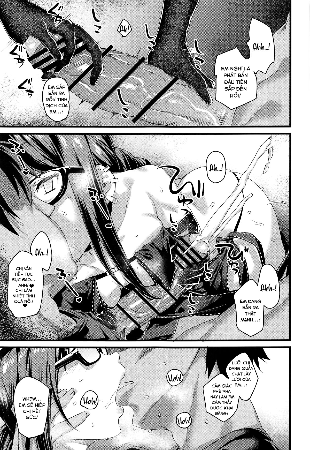 Đọc truyện hentai Moto Senpai ga Eroi Kakkou de Muramura Suru node Saimin Tsukatte Eroi Koto o Suru - Oneshot