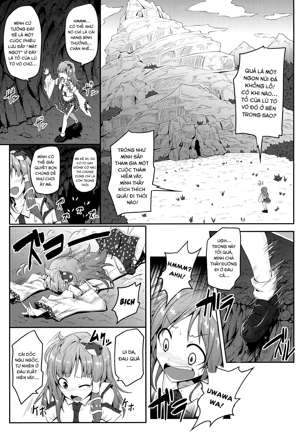 Đọc truyện hentai Sanae và cuộc phiêu lưu vào hang tò vò(Touhou Project) - Oneshot