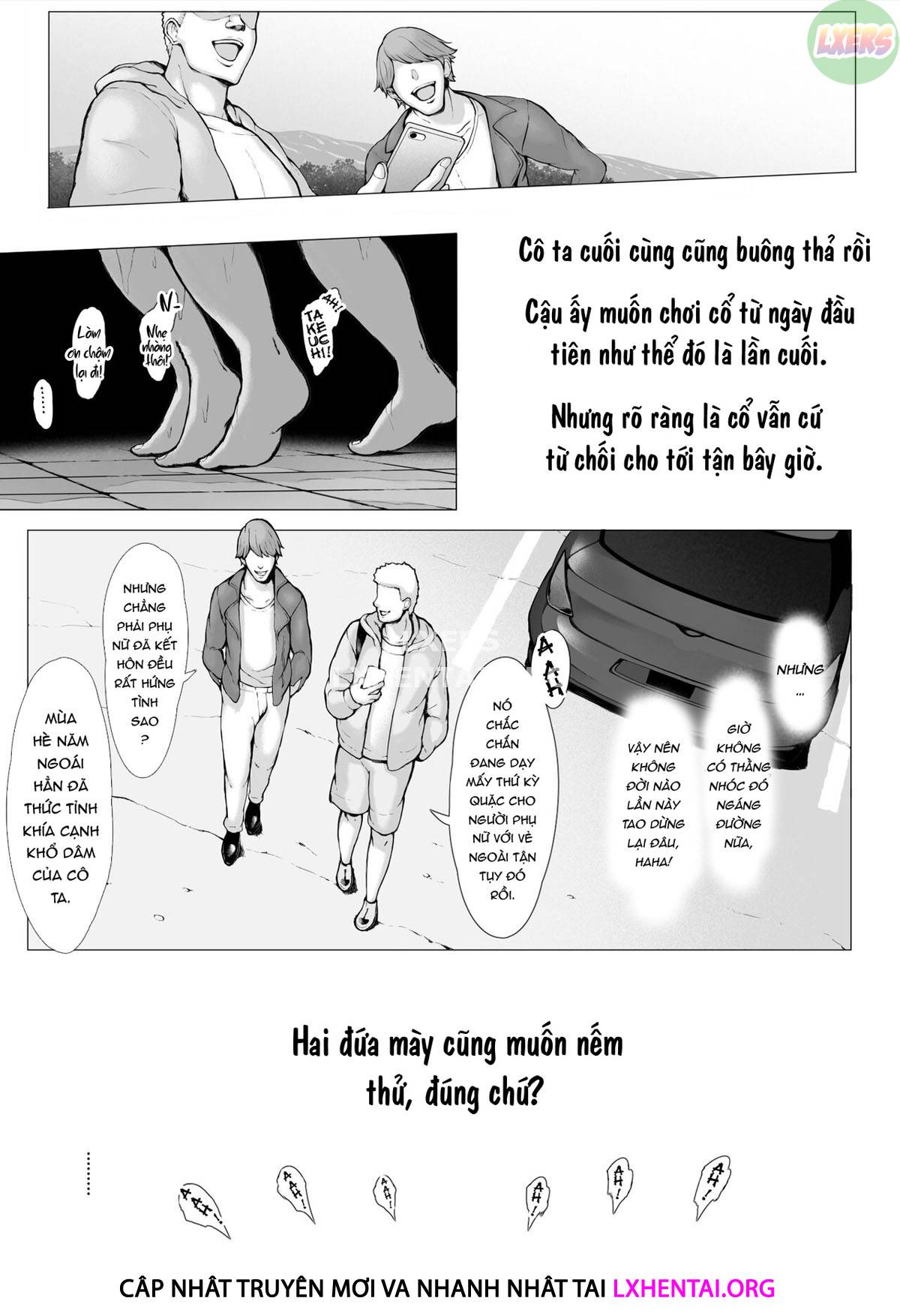 Đọc truyện hentai Hahagui Ottori Okaasan ga Toshishita Yarichin ni Nerawareru Toki - Chap 2B