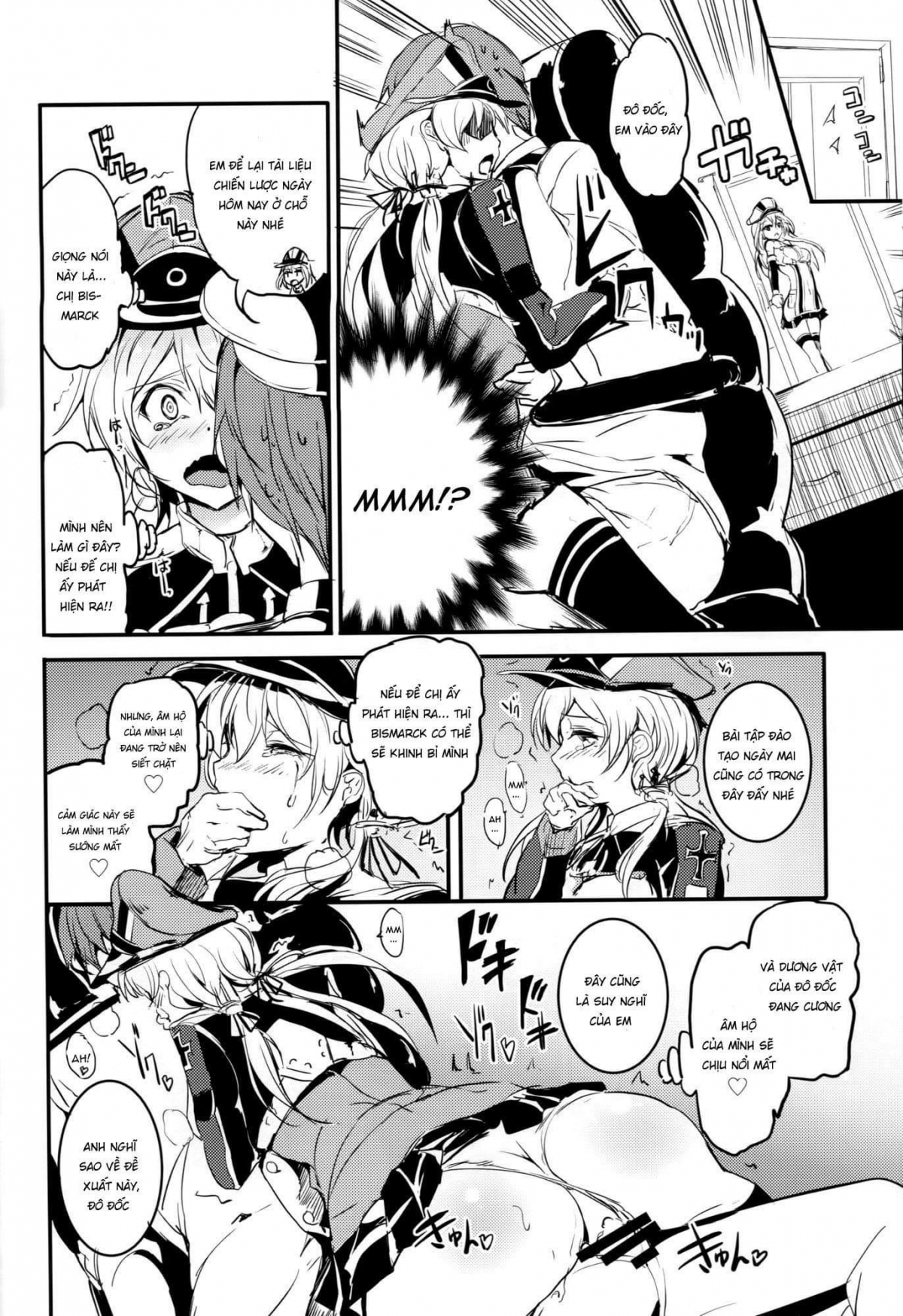Đọc truyện hentai Áo Ngủ, Quân Phục, Bikini Prinz Eugen (Kantai Collection -KanColle-) - Đậm Đà