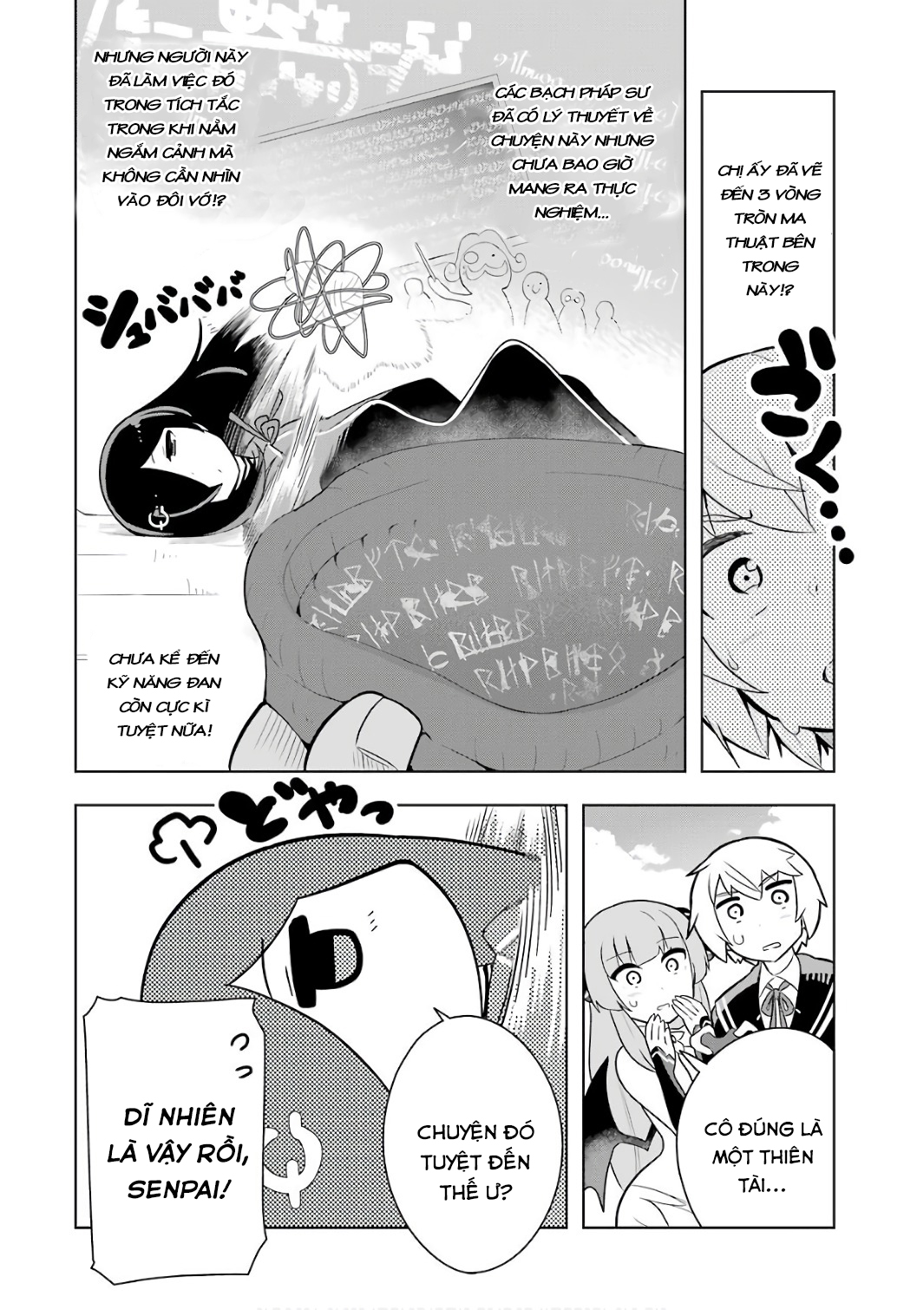 Đọc truyện hentai Tôi không có duyên với Bạch Ma Thuật, thế còn Hắc Ma Thuật thì sao? - Chap 5 [Buổi yến tiệc chào mừng!]