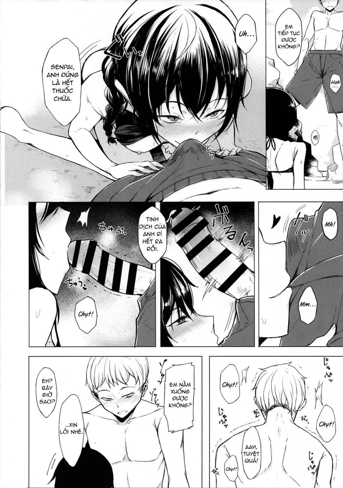Đọc truyện hentai Kouhai-chan ni Eroi Koto Sareru Hon 4 - Chap 4