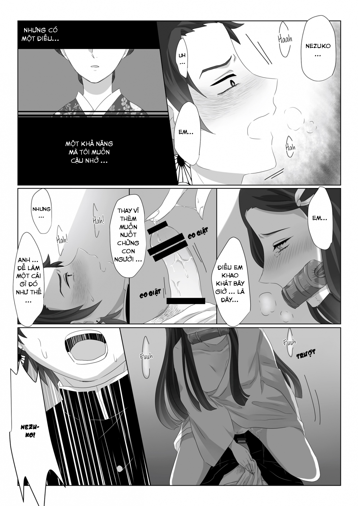 Đọc truyện hentai Tanjiro X Nezuko (Kimetsu no Yaiba) - Oneshot