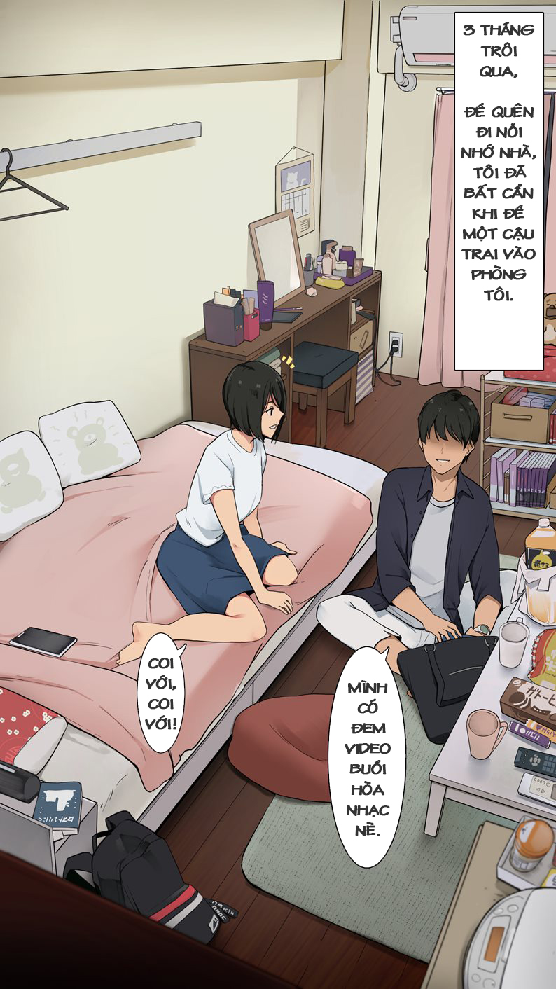 Đọc truyện hentai Toaru Joshidaisei No Ichiban Taida Datta Hi - Oneshot
