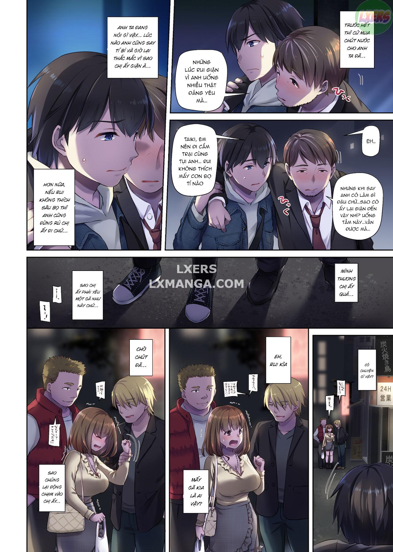 Đọc truyện hentai Hitozuma Osananajimi to Hitonatsu no Dekigoto - Chap 3